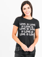 Agnes & Dora™ Graphic Tee Love is Love