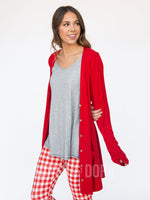 Agnes & Dora™ Favorite Cardi Lipstick Red