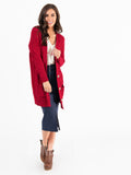 Agnes & Dora™ Boyfriend Cardigan Red