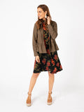 Agnes & Dora™ Peplum Jacket Olive