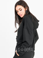 Agnes & Dora™ Lounge Top Black