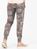 Agnes & Dora™ Classic Jogger Black Floral