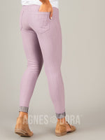 Agnes & Dora™ Knit Jeggings Lavender (reenforced elastic waistband)