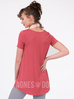 Agnes & Dora™ Everyday Tee Ginger Modal