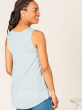 Agnes & Dora™ Essential Tank V-Neck Sage