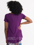 Agnes & Dora™ Everyday Tee Plum