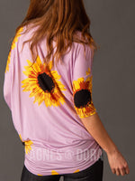 Agnes & Dora™ Dolman Tunic Modal Wild Sunflower