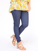 Agnes & Dora™ High Waisted Pixie Pant Indigo Denim