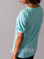 Agnes & Dora™ Elle Top Light Blue