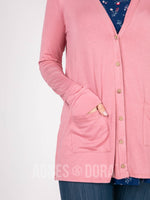 Agnes & Dora™ Favorite Cardigan Mauve