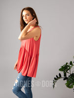 Agnes & Dora™ Sleeveless Muse Coral