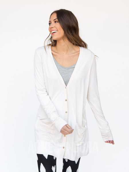 Agnes & Dora™ Favorite Cardi Cream