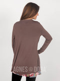 Agnes & Dora™ Favorite Cardigan New Brown