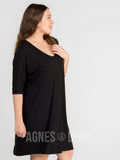 Agnes & Dora™ Love Tunic Black