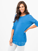 Agnes & Dora™ Dolman Tunic Azure