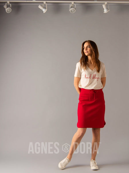 Agnes & Dora™ Live In Skirt Red