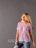 Agnes & Dora™ Canyon Top Lavender Stripe