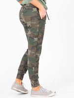 Agnes & Dora™ Classic Jogger Olive Camo