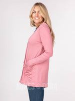 Agnes & Dora™ Favorite Cardigan Mauve