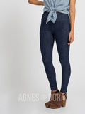 Agnes & Dora™ Knit Jegging Denim Rinse Floral