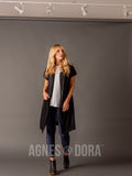 Agnes & Dora™ Sheer Duster Black