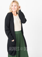 Agnes & Dora™ Blouson Cardigan Black