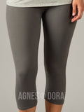 Agnes & Dora™ Legging Crop Steel Grey