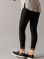 Agnes & Dora™ Knit Jeggings Black (reenforced elastic waistband)