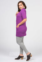 Agnes & Dora™ Welt Pocket Cardigan Amethyst