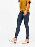 Agnes & Dora™ Moto Jegging Dark Denim