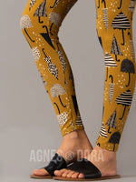 Agnes & Dora™ Leggings Rainy Day in Yellow