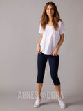 Agnes & Dora™ Crop Capri Navy