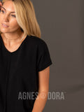 Agnes & Dora™ Soho Top Black