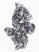 Agnes & Dora™ Everyday Scarf Grand Floral - Gray