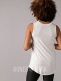 Agnes & Dora™ Essential Tank V-Neck Ivory