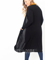 Agnes & Dora™ Duster Black Brushed