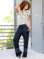 Agnes & Dora™ Sunrise Pant Black