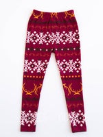 Agnes & Dora™ Kids Leggings Reindeer Fair Isle