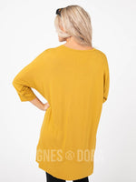 Agnes & Dora™ Deep Pocket Tunic Gold