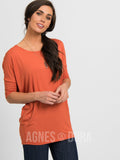 Agnes & Dora™ Dolman Tunic Papaya