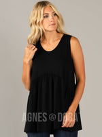 Agnes & Dora™ Muse Tank Black