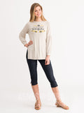 Agnes & Dora™ Raglan Long Sleeve Tee Wild & Free Graphic