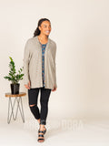 Agnes & Dora™ Open Front Thumbhole Cardi Coco