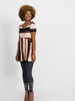 Agnes & Dora™ Muse Top Variated Stripe - Multi