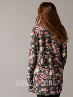 Agnes & Dora™ Essential Cardigan Pop of Pink