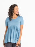 Agnes & Dora™ Muse Top in Pale Indigo