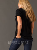 Agnes & Dora™ Soho Top Black