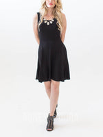 Agnes & Dora™ Fit & Flare Dress Black