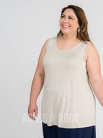 Agnes & Dora™ Essential Tank Heather Oatmeal