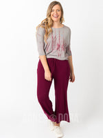 Agnes & Dora™ Dolman Top Burgundy